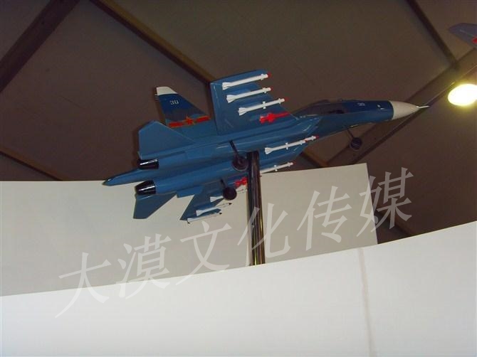 歼十战斗机模型