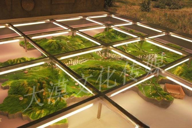 葫芦岛玻璃钢整体规划模型